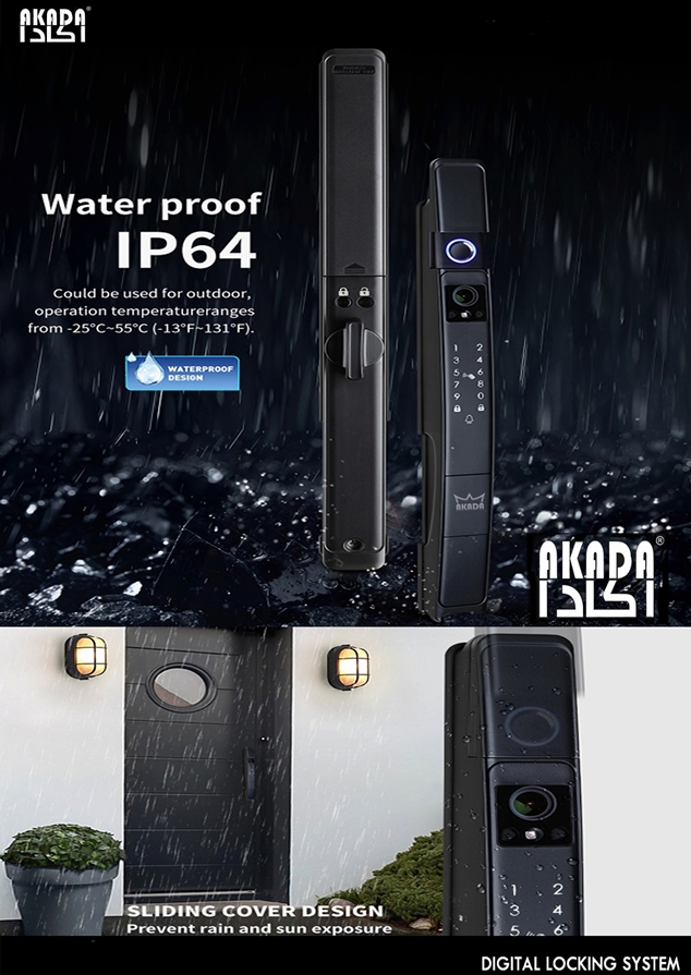 AKADA RE 041 Face Recognition Smart Lock - Akada Trading Company